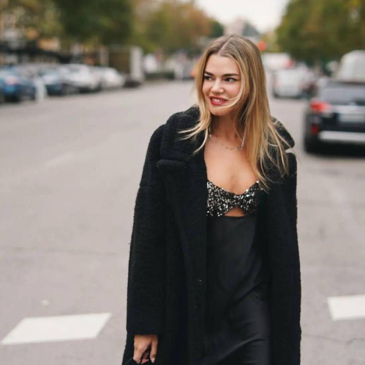 Influencer con pelo bonito