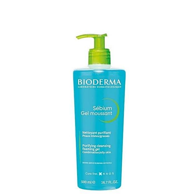 Para piel grasa: Sébium Gel Moussant de Bioderma. Precio: 13,67 euros