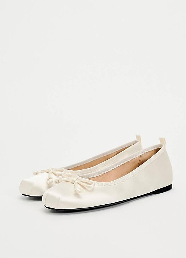 Imagen - Bailarinas satinadas con lazo