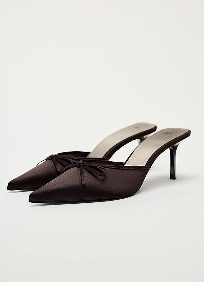 Imagen - Zapatos destalonados con lazo tipo mule