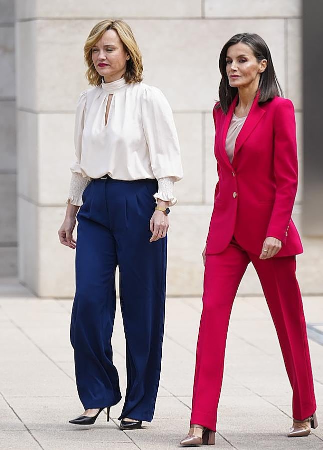 Imagen - Pilar Alegría junto a la reina Letizia (LIMITED PICTURES)