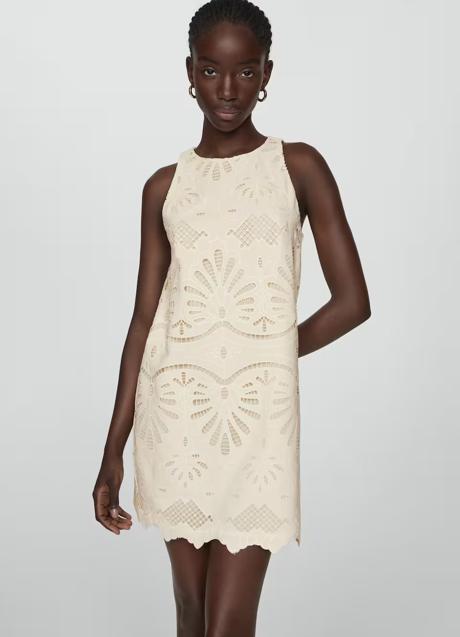 Imagen - Vestido blanco de Mango (49,99 euros)