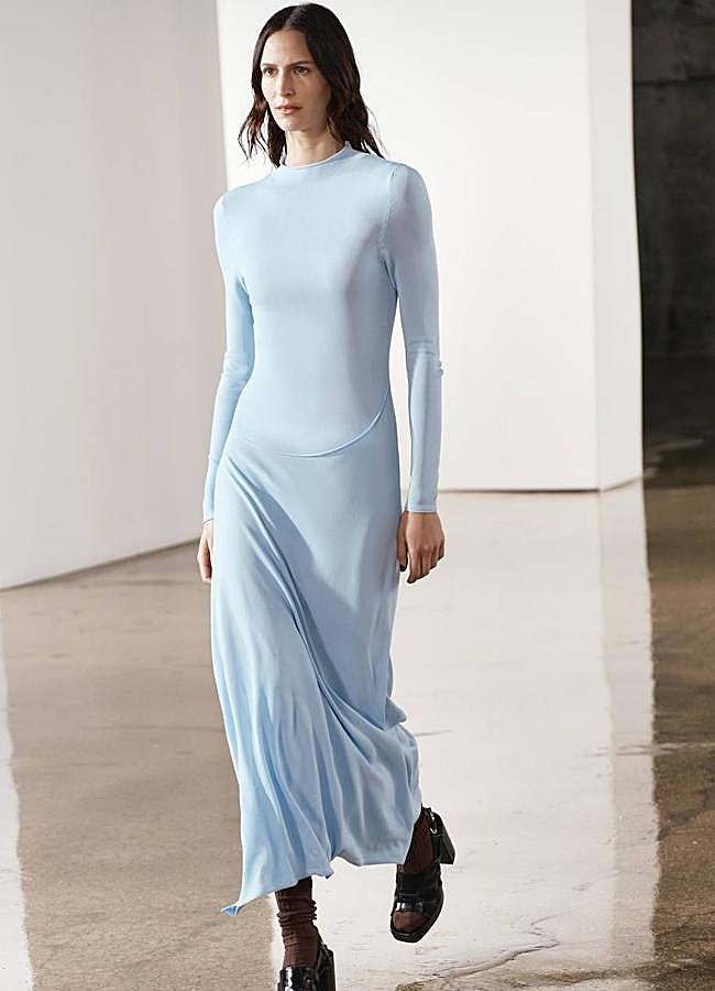 Imagen - Vestido de punto largo super fluido