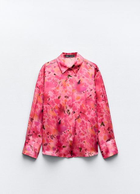 Imagen - Camisa con estampado de flores de Zara (27,99 euros)