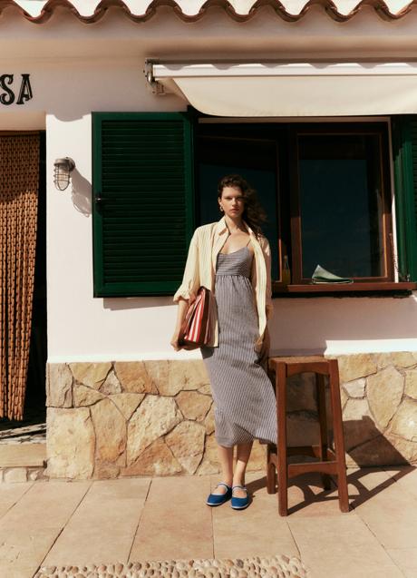 Imagen - Vestido de rayas de Stradivarius (25,99 euros)