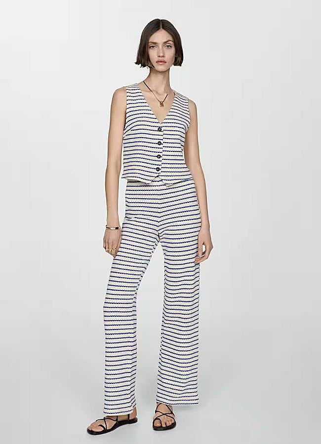 Imagen - Conjunto de crochet con estampado de rayas