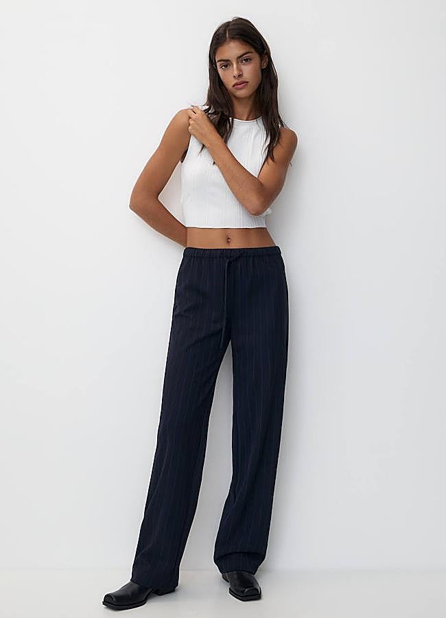 Imagen - Pantalones cómodos de raya diplomática