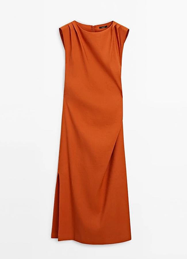 Imagen - Vestido de lino de Massimo Dutti (MASSIMO DUTTI) 