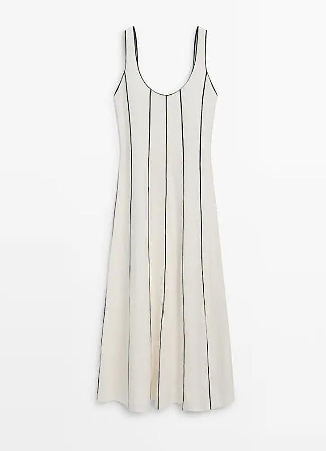 Imagen - Vestido de lino de Massimo Dutti (MASSIMO DUTTI)