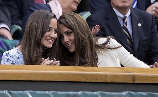 Las hemanas Middleton en una imagen de archivo. 