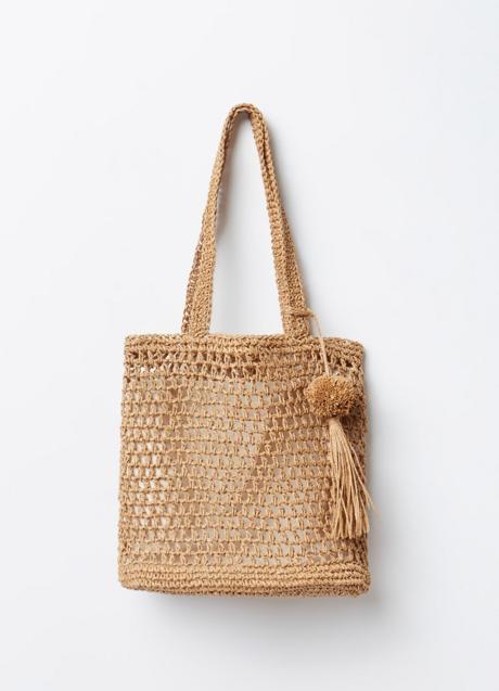 Imagen - Bolso de rafia de Sfera (17,99 euros)