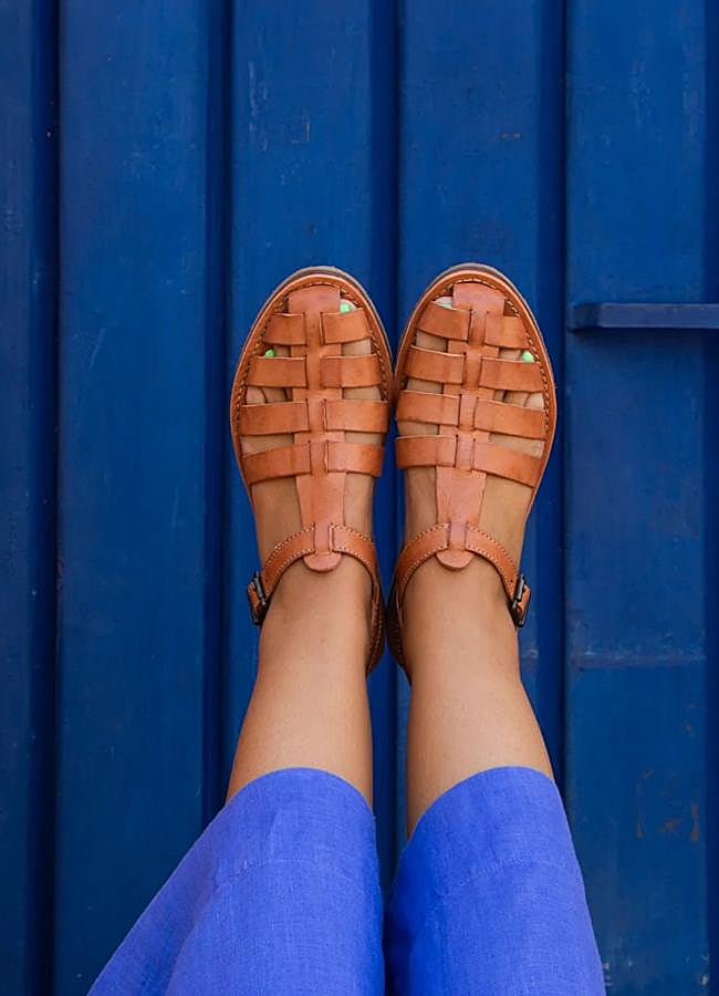 Imagen - Cangrejeras camel de Mexas, 74,99 euros.