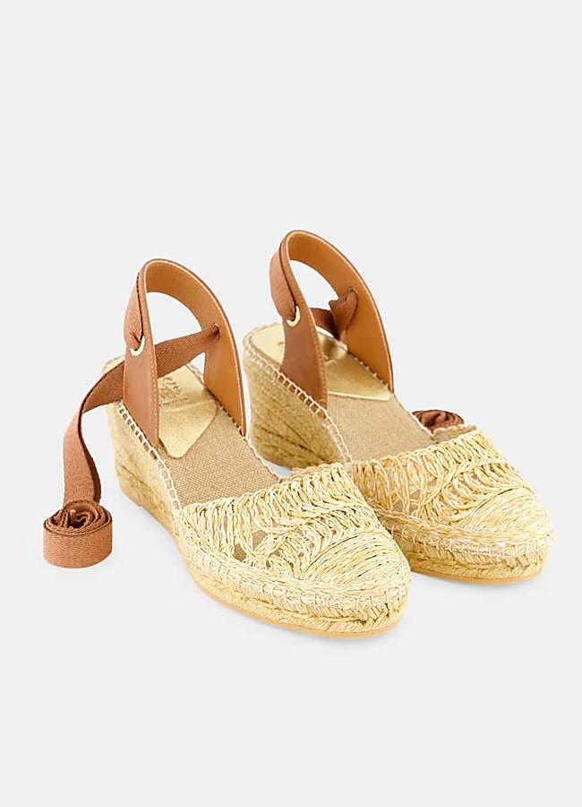 Imagen - Cuñas de yute y rafia con cintas