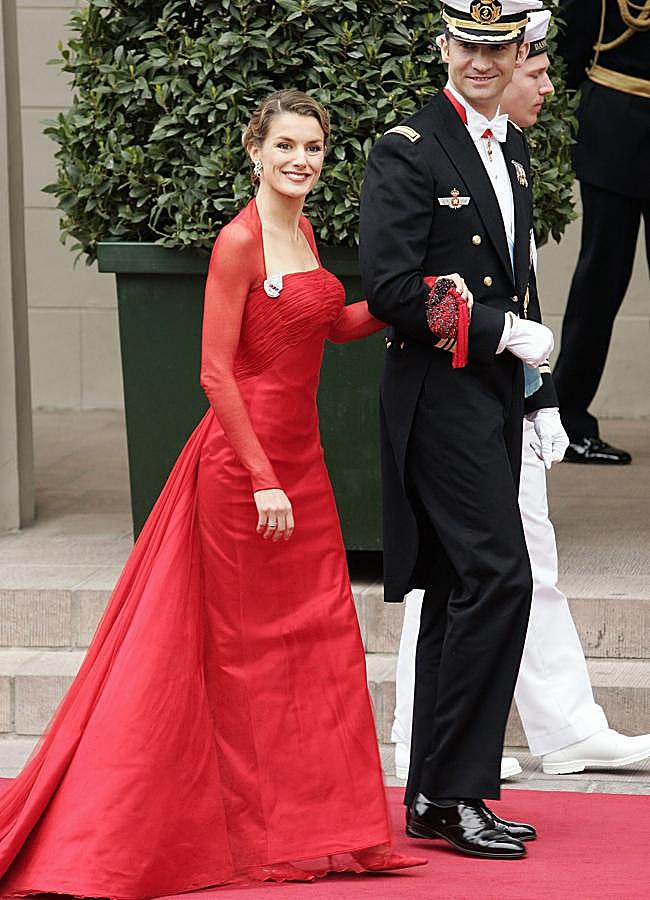 Imagen - La reina Letizia en la boda de Mary y Federico de Dinamarca (GTRES)