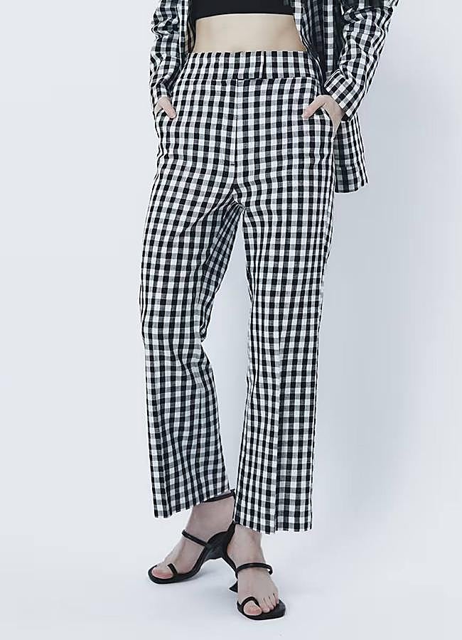 Imagen - Pantalón de vichy negro de vestir