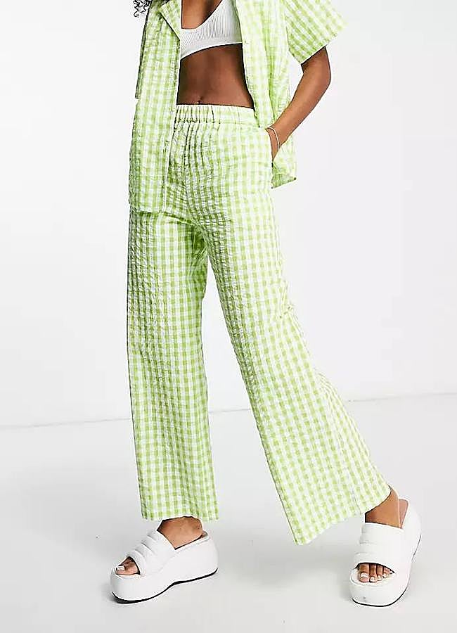 Imagen - Pantalón de vichy verde tipo pijamero