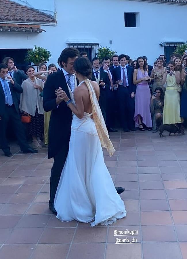 Imagen - Detalle posterior del look de la novia. (Instagram)