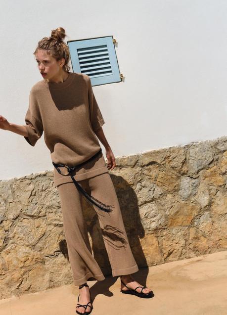 Imagen - Pantalón de punto de Zara (35,99 euros)