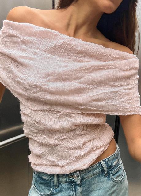 Imagen - Top rosa de Zara (22,99 euros)