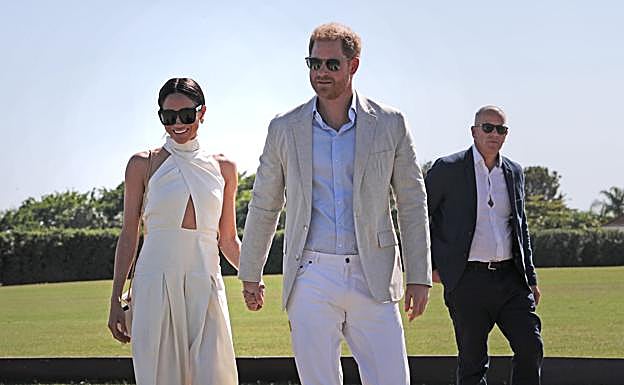 Meghan Markle y el príncipe Harry en una imagen reciente. 