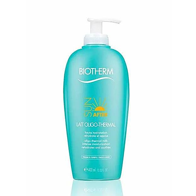 After Sun Lait Oligo-Thermal de Biotherm. Precio: 25 euros