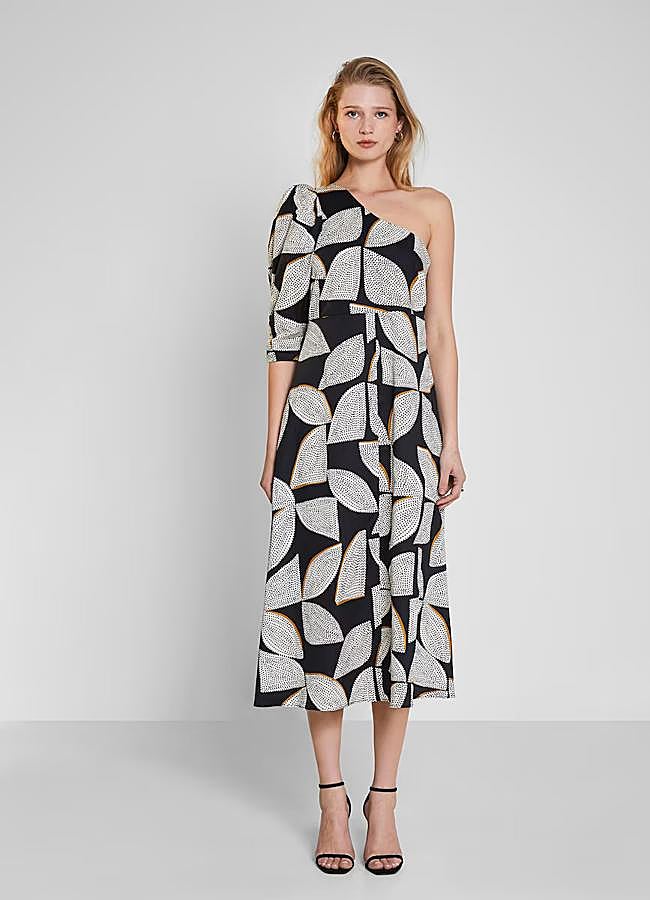 Imagen - Vestido midi en algodón de Trucco. Foto: El Corte Inglés.