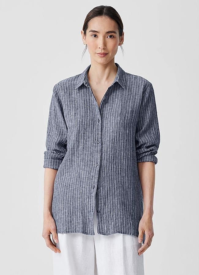 Imagen - Eileen Fisher Camisa de algodón orgánico, 178 euros.