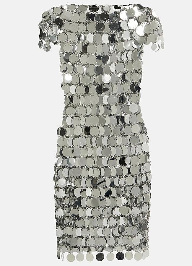 Imagen - Vestido con lentejuelas de Paco Rabanne (a la venta en Mytheresa, 3.290 euros).