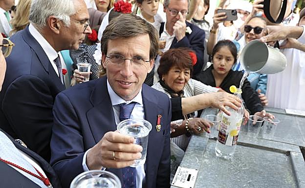 José Luis Martínez-Almeida, alcalde de Madrid en San Isidro. 