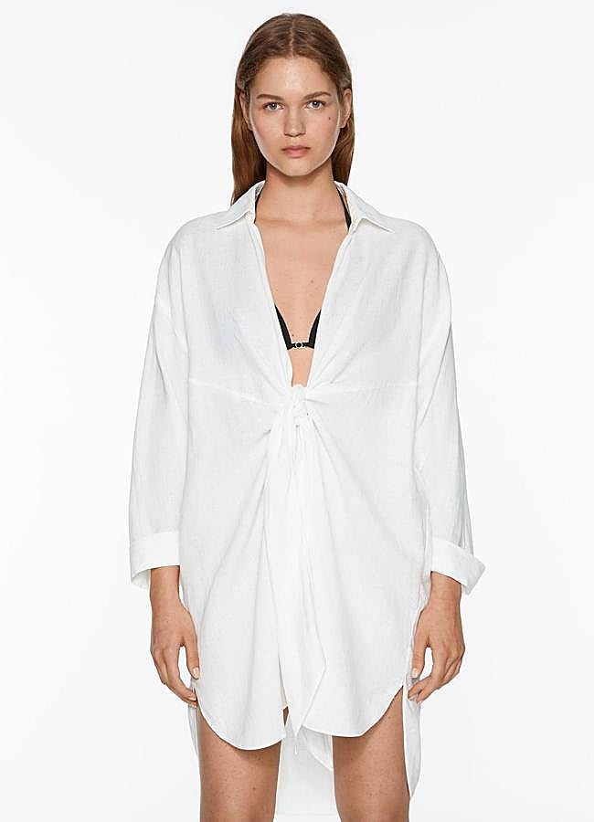 Imagen - Vestido de lino camisero