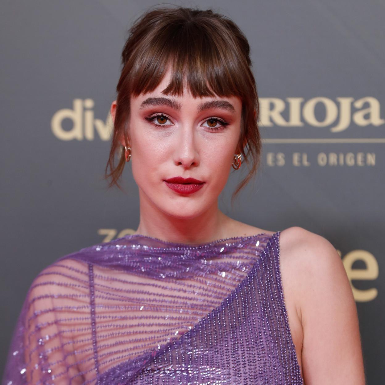 Almudena Amor, la actriz revelación que fue también publicista y modelo. 