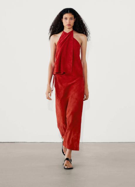 Imagen - Top rojo de Massimo Dutti (169 euros)