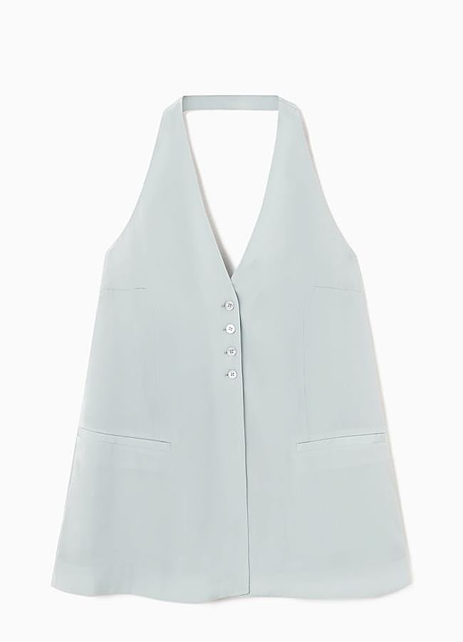 Imagen - Chaleco largo azul de Cos, 79 euros.