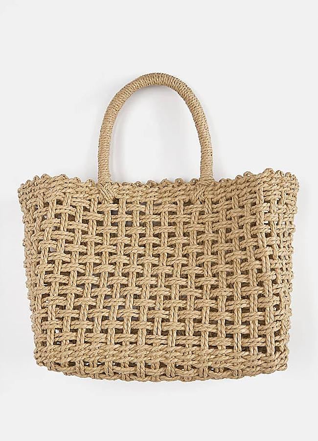 Imagen - Bolso de rafia tipo cesta