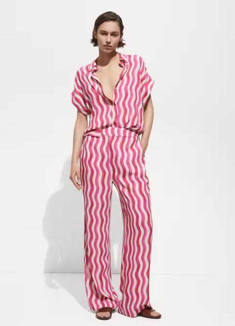 Imagen - Pantalones de rayas de Mango (25,99 euros)