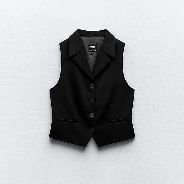 Chaleco entallado (25,95€)