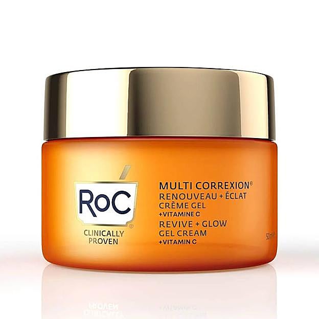 MULTI CORREXION® Revive + Glow Gel Cream de RoC. Precio: 24,49 euros