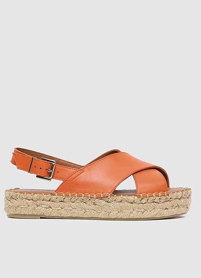 Imagen - Alpargatas naranjas con plataforma de Alohas, 120 euros.