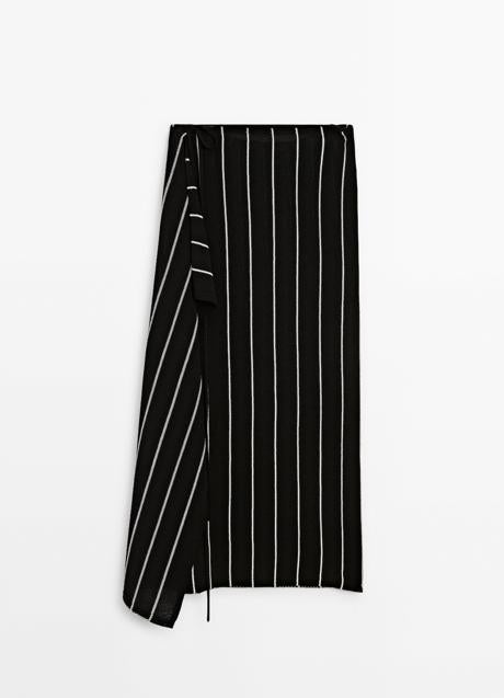 Imagen - Falda de rayas de Massimo Dutti (69,95 euros)