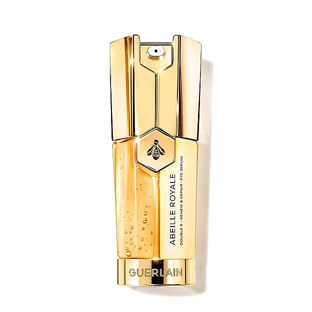 Sérum para el contorno de ojos Double R Renew & Repair de la colección Abeille Royale de Guerlain. Cuesta 126 euros/20 ml.