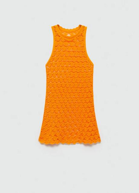 Imagen - Vestido naranja de Mango (35,99 euros)