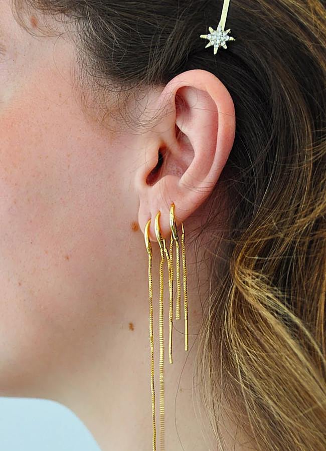 Imagen - Pendientes cadena de Seasons by Macabla.