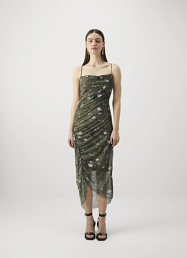 Imagen - Vestido de flores verde de AllSaints, 154,95 euros.
