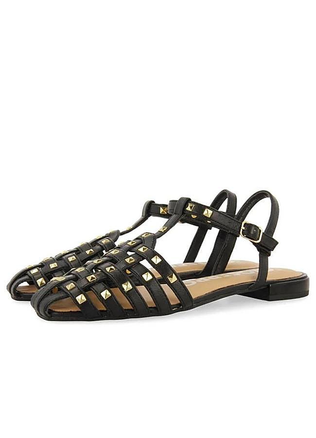 Imagen - Cangrejeras con tachuelas doradas