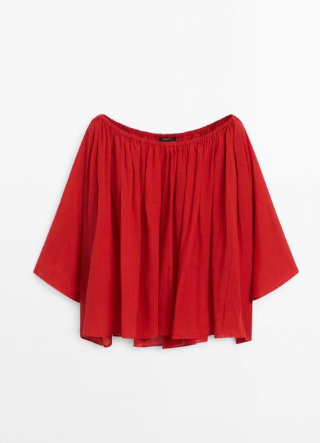 Imagen - Blusa roja de Massimo Dutti (49,95 euros)
