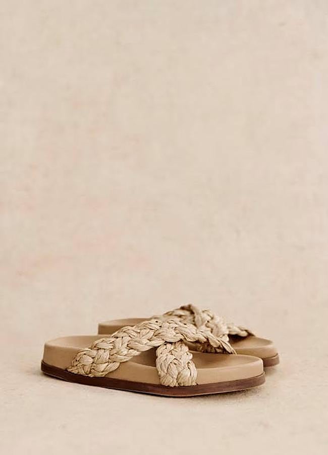 Imagen - Sandalias de rafia trenzadas