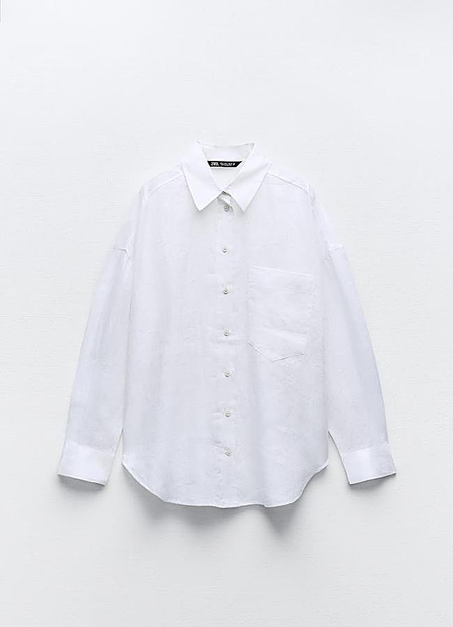 Imagen - Camisa blanca 100% lino (25,95€)