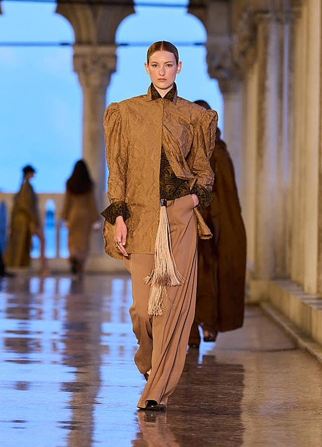 Imagen - Desfile de la colección resort de Max Mara en el Palazzo Ducale de Venecia. Foto: Cortesía.