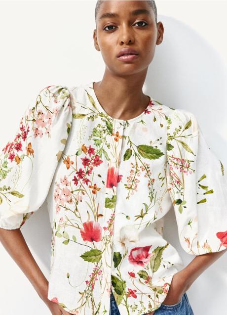 Imagen - Camisa con estampado de flores de H&M (12,99 euros)