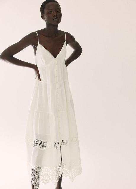 Imagen - Vestido blanco de H&M (49,99 euros)